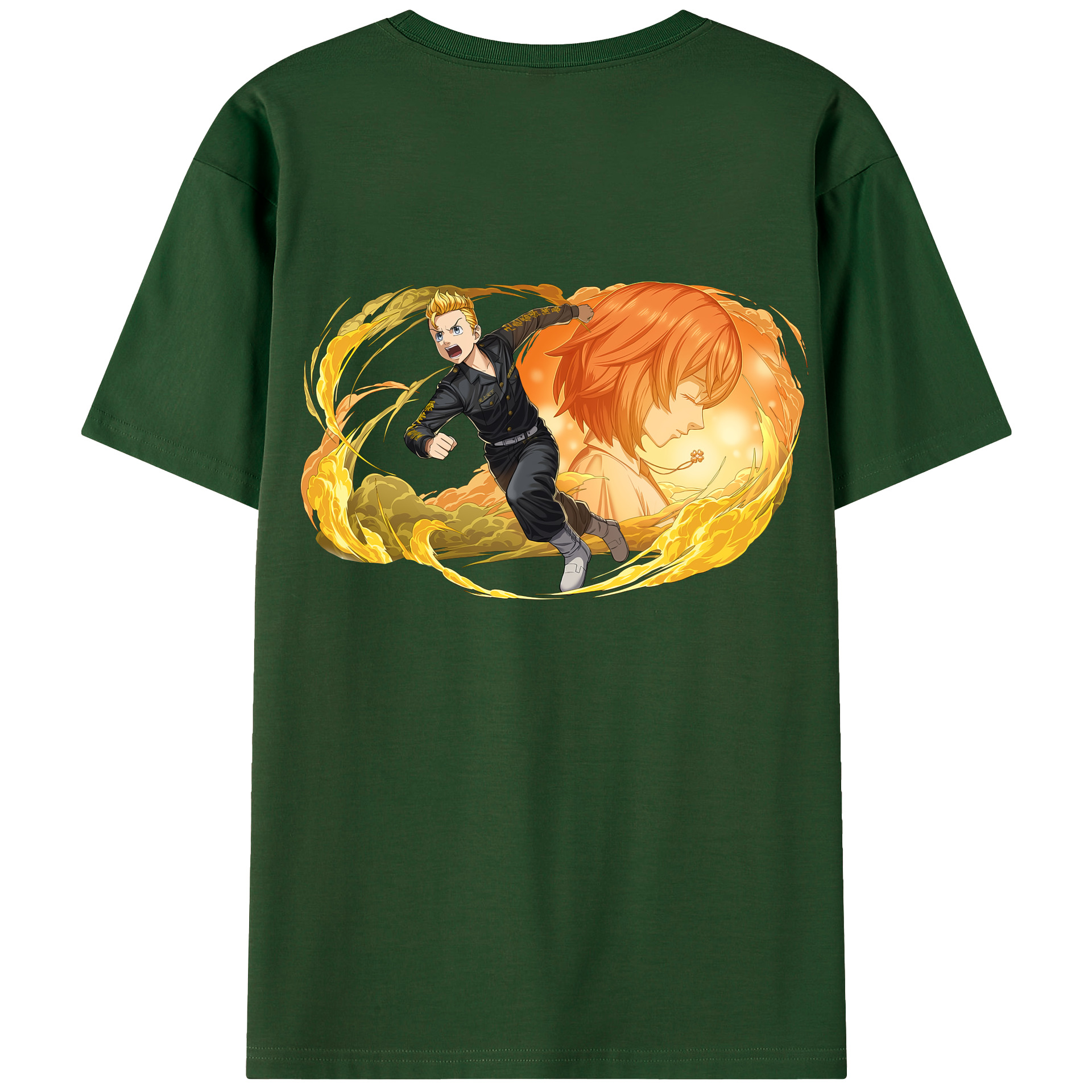 （画像用） 東京リベンジャーズ Tokyo Revengers 綿100％半袖Tシャツ（背面プリント）